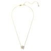 Swar*vski -Swan pendant Swan, White, Gold-tone plated-5714934